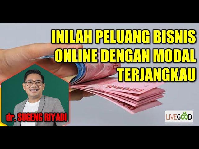 INILAH PELUANG BISNIS ONLINE DENGAN MODAL TERJANGKAU | dr. Sugeng Riyadi #viralvideo #trending