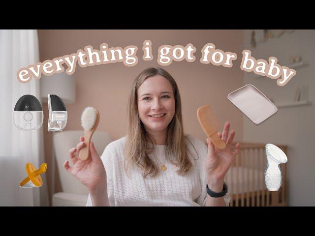 EVERYTHING I GOT FOR BABY- Australian Baby Haul & Everything On My Baby Registry as a First Time Mum