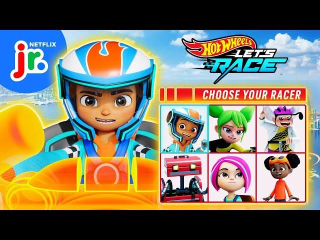 Choose Your Favorite Hot Wheels Racer! ️ Hot Wheels Let's Race | Netflix Jr