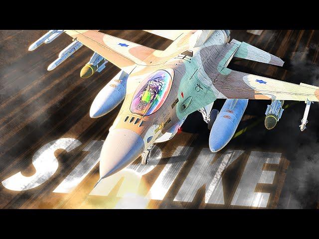 F-16 Viper Strike Deep In Enemy Territory | DCS World