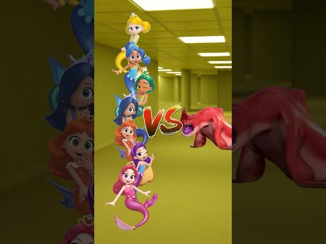 Mermaid Rainbow Bubblegem VS Red Bluster Sea Beast #shorts #rainbowbubblegem #seabeast
