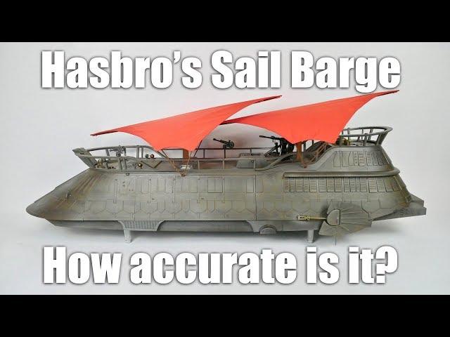 Jabba's Sail Barge "The Khetanna" from Hasbro: Unboxing and Review