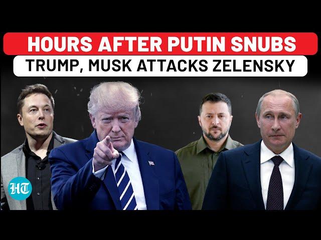 Hours After Putin Snubs Trump, Elon Musk Attacks Zelensky, Calls Him Thief: 'All-Time Champ Of…'