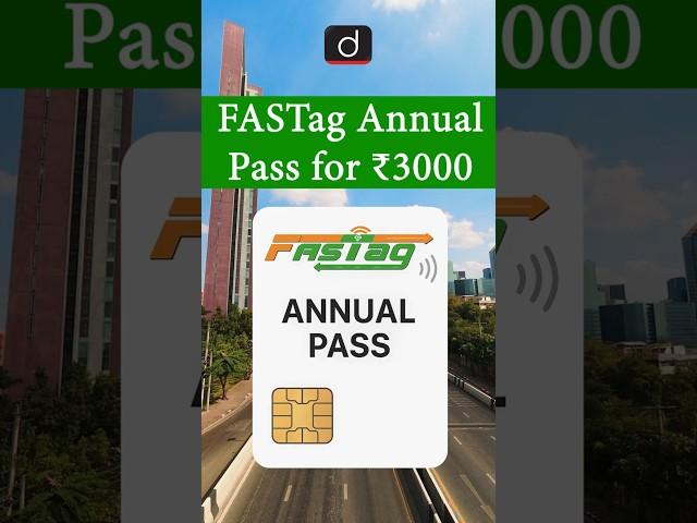 Pay ₹3000 & Travel Toll-Free for a Year! | Drishti IAS English #FASTag #shorts #DrishtiIASEnglish