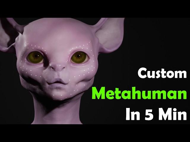 [Beginner Tutorial] Create Your First Custom Metahuman | Metapipe