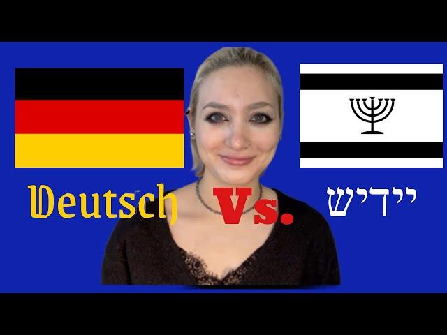 How similar are Yiddish and German really?