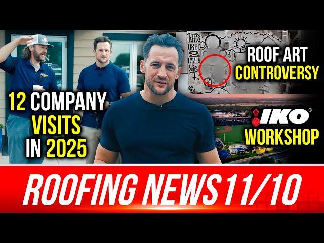 Roofing News: Roofer Saves Animal Shelter, Roof Mural Controversy, Florida Code Debate, IKO Workshop