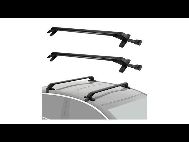 How to Install 43.3" Universal Car Top Roof Rack Cross Bar