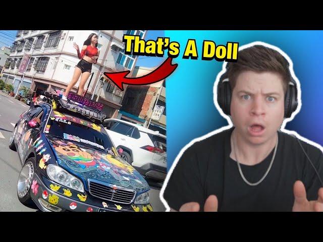 Bro Drives Around With A S*X Doll On His Roof?!? - Sh*tty Car Mods Reddit