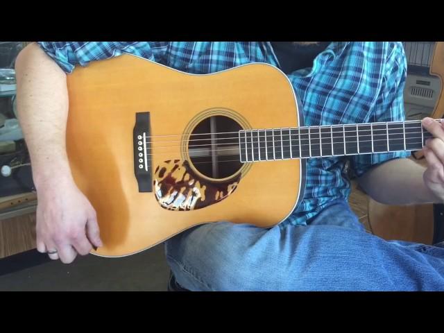 Williams Custom TR Model Bluegrass Guitar Played by Jake Stogdill