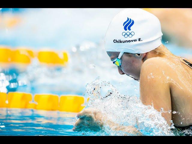 WATCH: Russia's Evgeniia Chikunova Smashes the 200 Breast World Record in 2:17.55