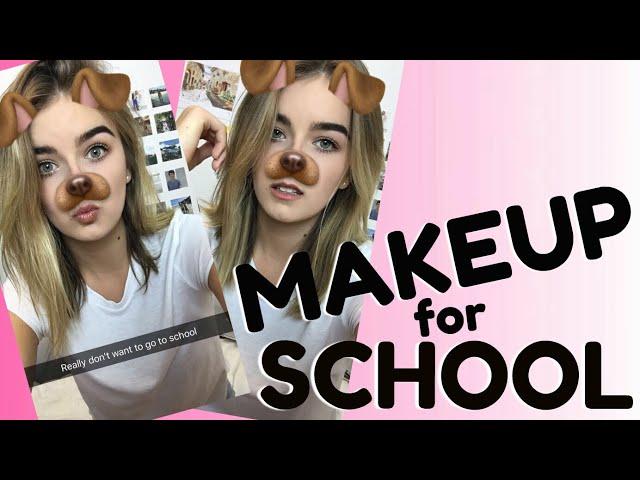 Back to School Natural Drugstore Makeup Tutorial | Taylor Chay