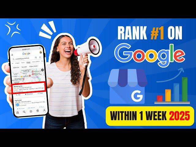 How to Rank No.1 on Google My Business in  2025 | GMB SEO TRICKS |  GMB Profile Optimization (HINDI)