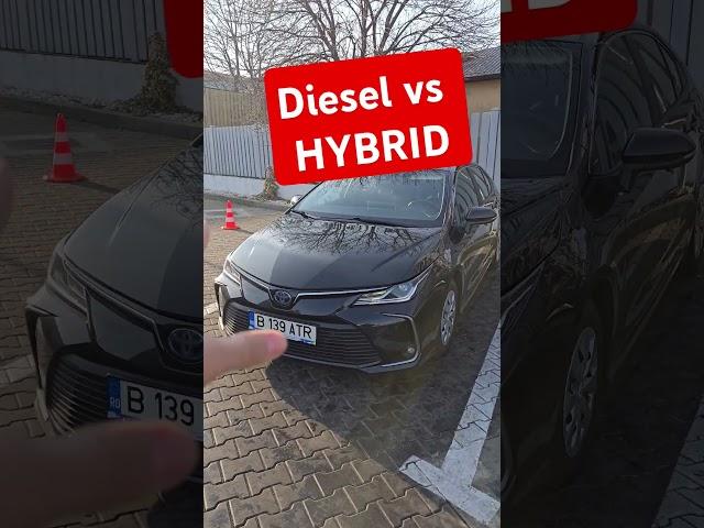 Diesel vs Hybrid. Care consuma mai puțin?