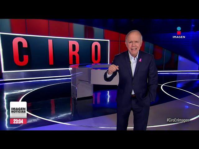 Ciro dice adiós a Imagen Noticias luego de 8 años al aire | Ciro Gómez Leyva