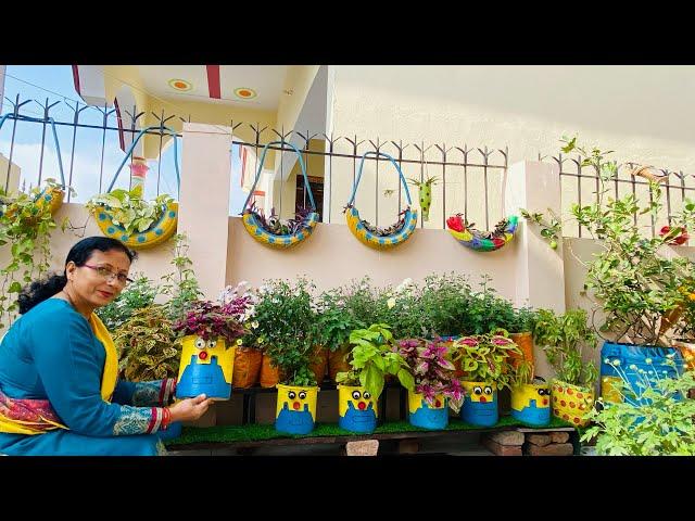 Backyard Garden Makeover Series  Episode 1 गुलदावरी और गेंदे के फूलों की बहार  #haldwani