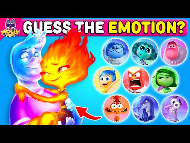 Can you Guess All Emotions INSIDE OUT 2 Movie Quiz & Disney Movie Quiz | Molly Quiz