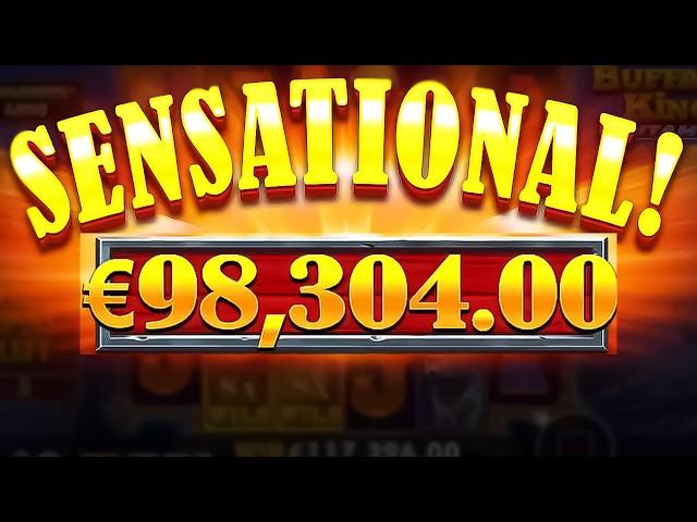 UNBELIEVABLE JACKPOT WIN ON BUFFALO KING UNTAMED MEGAWAYS!