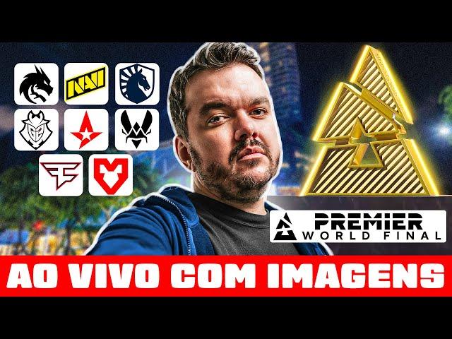 BLAST Premier World Final 2024 Dia 1 - COM Gaules AO VIVO COM IMAGENS!