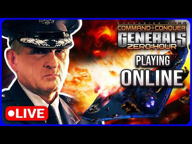 Playing Online 3vs3 Team Games on Community Outpost | C&C Generals Zero Hour