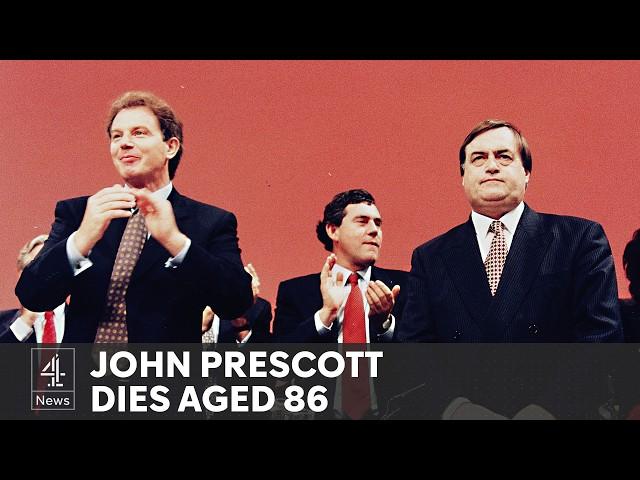 John Prescott - ‘Titan’ of the Labour Party dies aged 86