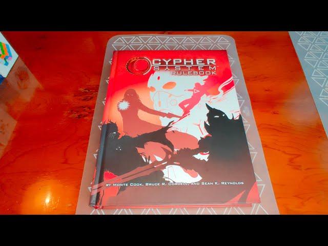 Cypher System  --  Core Rulebook review