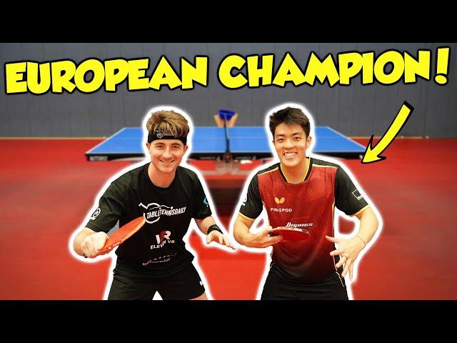 I Played Vs European Champion Dang Qiu