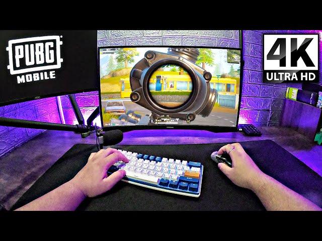 [ASMR Chill] PUBG MOBILE 2.5 Emulator 90 FPS + Ultra HD 4K | RK61 Plus Sound (GoPro POV)