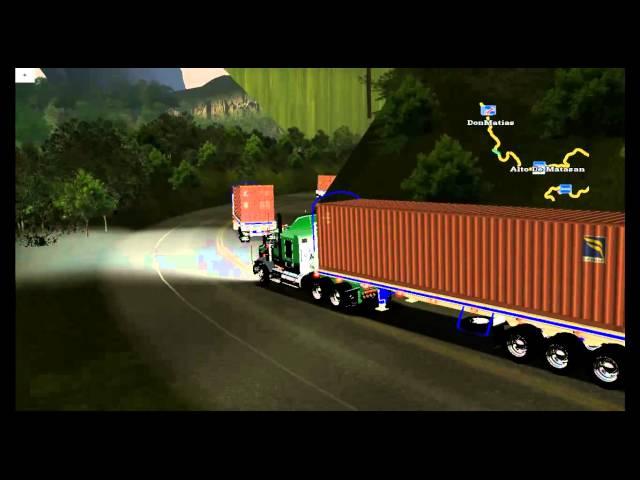 18 Wheels of Steel Haulin - Kenworth T800 trailer Romarco (MATASANO - DON MATIAS)