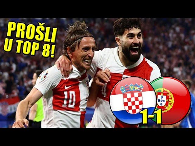 HRVATSKA 1-1 PORTUGAL  TOP 8 LIGE NACIJA! IZJAVE SVIH IGRAČA I DALIĆA