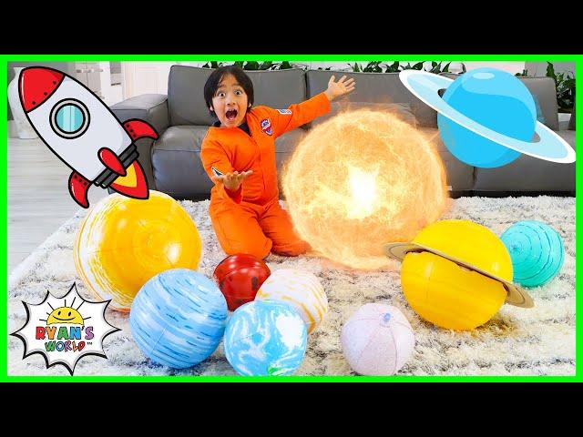 Learn about the planets in our solar system for Kids with Ryan!