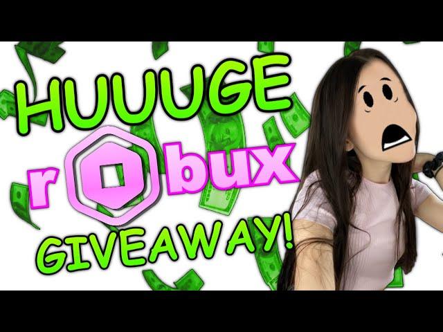 HUUUUGE ROBUX GIVEAWAY!