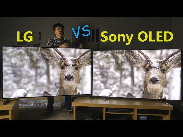 LG GX/ CX vs Sony A8 (A8H) 2020 OLED TV Comparison