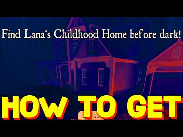 HOW TO FIND LANAS CHILDHOOD HOME LOCATION in DRESS TO IMPRESS! (LANA QUEST) ROBLOX