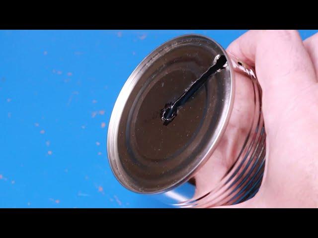 Few people know about this function of the tin can!