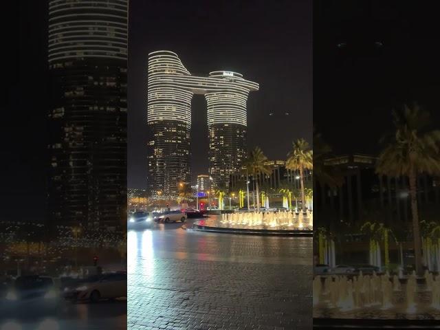 The magic of Downtown Dubai at night