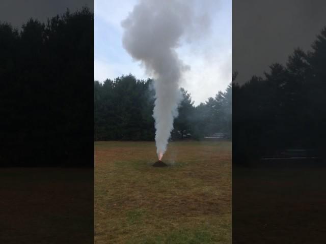 Model Stratovolcano Eruption