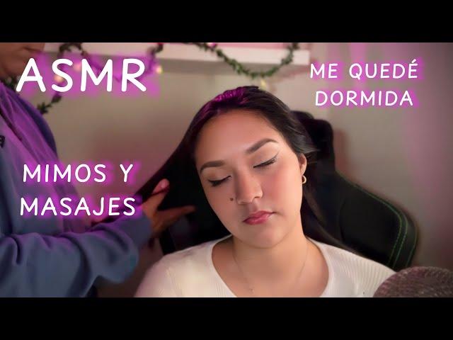 ASMR ESPAÑOL / MI MAMÁ ME HACE MASAJES Y MIMOS MUY RELAJANTES + ASMR REALISTA