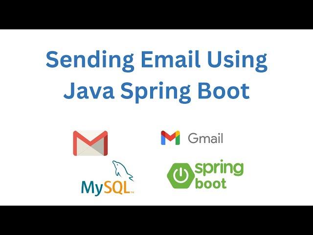 Build Email Sending Microservice with Java Spring Boot and MySQL | SMTP