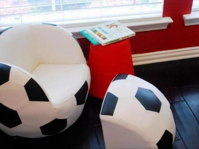 Soccer bedroom ideas | Kids Bedroom Soccer Decor