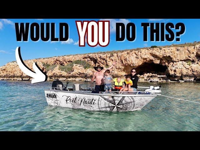 3 DAY/NIGHT ADVENTURE SLEEPING IN A TINNIE - DIRK HARTOG ISLAND - MARINE ENCOUNTERS BACK TO BASICS