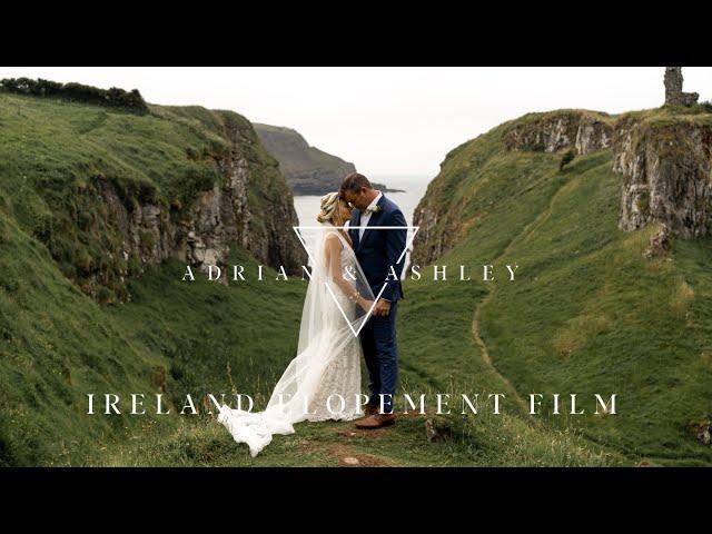 Adventurous Ireland Elopement Video / Dunluce Castle / Northern Ireland