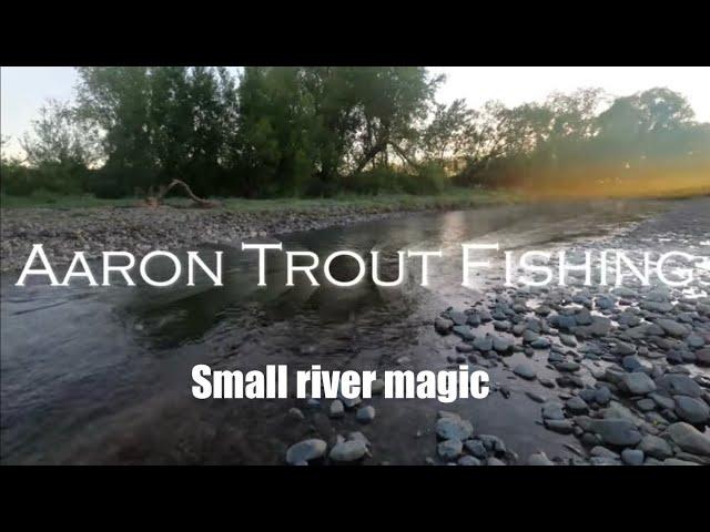 SMALL RIVER MAGIC | FLY FISHING NEW ZEALAND | AARON TROUT FISHING