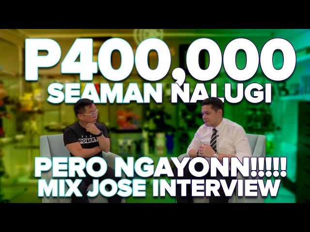 400,000 NAWALA!!!! Seaman Nalugi Sa Unang Negosyo, Mix Jose Interview with Chinkee Tan