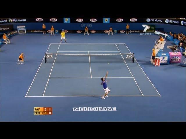 Roger Federer vs Marat Safin - Australian Open 2009 [HQ]