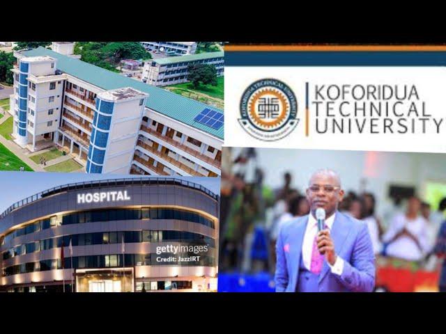 God Bless You KTU To Prophet Sarkodie Build A Stare Of The Art Hospital & Renovated All Our Hostels