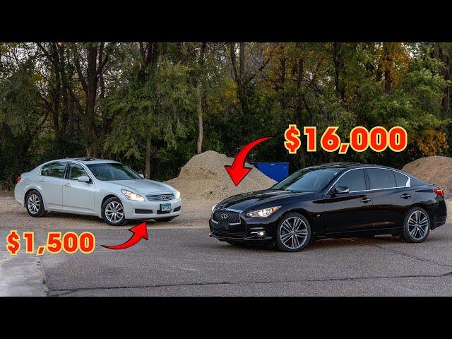 Used Infiniti Q50 V.S G35: Does Newer Mean Better?