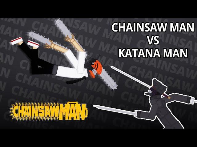 CHAINSAW MAN VS KATANA MAN Who Is Winner? - People Playground