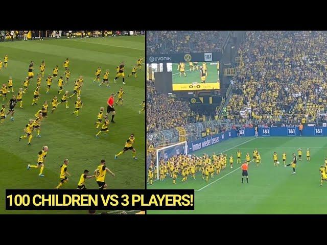 Dortmund Legends Blaszczykowski & Piszczek Played VS 100 Children 