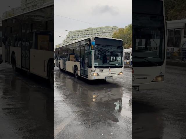 Autobuzul MBC E4 #4762 plecând din stația “Bd. Chișinău” pe linia 101